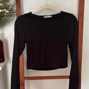 Double lined long sleeve